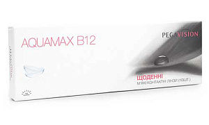 Aquamax B12 10 шт. | одноденні контактні лінзи Pegavision Aquamax B12 10 шт. | одноденні контактні лінзи Pegavision