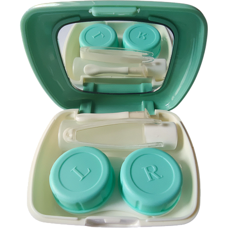 Набор дорожный для линз К-2113-К "Волшебный ящик"