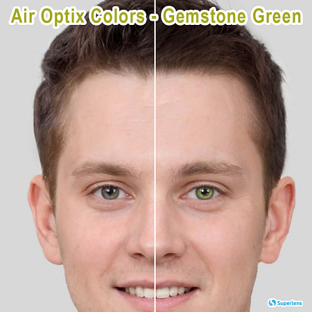 Air Optix Colors Gemstone Green