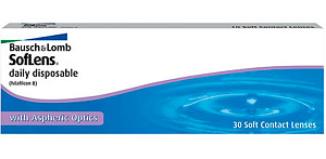 Soflens Daily Disposabl 30 шт. | однодневные контактные линзы Bausch+Lomb