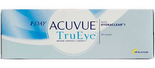 Однодневные контактные линзы Acuvue Tru Eye