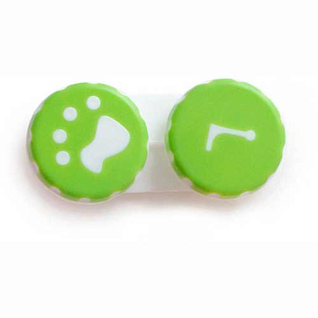 Контейнер для линз SL-2011 "Лапки"