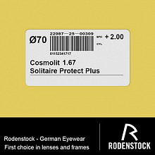Cosmolit 1.67 Solitaire Protect Plus