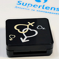 Набор дорожный для линз K-1906 Lecco Черный