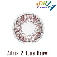 Adria 2 Tone Brown контактні кольорові лінзи Interojo