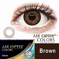 Air Optix Colors Brown контактные цветные линзы Alcon