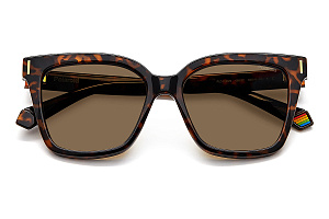 Polaroid PLD 6192/S 08654SP женские квадратные солнцезащитные очки  Polaroid PLD 6192/S 08654SP женские квадратные солнцезащитные очки