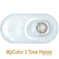 MyColor 3 Tone Honey контактные цветные линзы Interojo