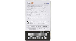 Трьохмісячні лінзи Clear 38 Трьохмісячні лінзи Clear 38