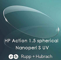 Лінзи для окулярів R+H HP Action 1.5 spherical Nanoperl S UV