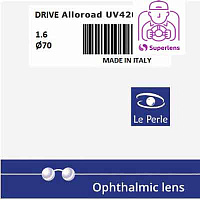 Le Perle 1.6 DRIVE Alloroad UV420nm Линза для водителей