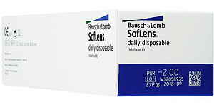 Soflens daily disponble 30 шт. | одноденні контактні лінзи Bausch+Lomb Soflens daily disponble 30 шт. | одноденні контактні лінзи Bausch+Lomb
