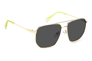 Polaroid PLD 4141/G/S/X 2F759M9 женские, мужские квадратные aviator (пилот) солнцезащитные очки  Polaroid PLD 4141/G/S/X 2F759M9 женские, мужские квадратные aviator (пилот) солнцезащитные очки