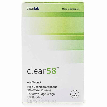 Clear 58 UV