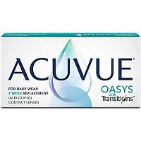 ACUVUE OASYS WITH TRANSITIONS 6 шт.| фотохромные контактные линзы акувью оазис транзишн ACUVUE OASYS WITH TRANSITIONS 6 шт.| фотохромные контактные линзы акувью оазис транзишн