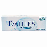 Focus Dailies all day Comfort Toric
