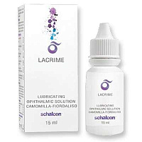 Крапли Schalcon Lacrime Naturali "Ромашка - Волошка" 15 ml Крапли Schalcon Lacrime Naturali "Ромашка - Волошка" 15 ml