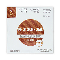 Comfort Line Photochrome 1.56 SHMC лінзи для окулярів