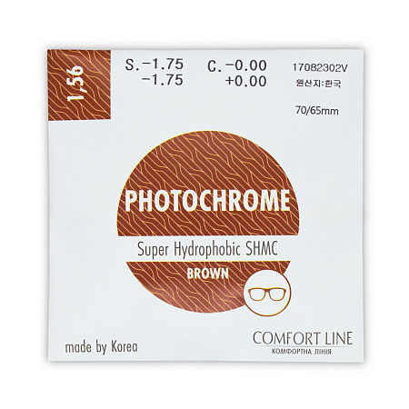 Comfort Line Photochrome 1.56 SHMC