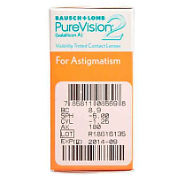 PureVision 2 for Astigmatism 3 шт. | торические контактные линзы Bausch+Lomb PureVision 2 for Astigmatism 3 шт. | торические контактные линзы Bausch+Lomb
