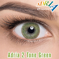 Adria 2 Tone Green контактные цветные линзы Interojo