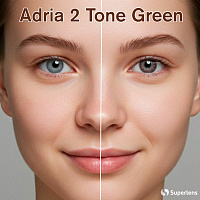 Adria 2 Tone Brown контактні кольорові лінзи Interojo