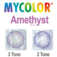 MyColor 3 Tone Amethyst контактные цветные линзы Interojo
