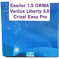 Essilor 1.5 Orma Varilux Liberty 3.0 Crizal Easy Pro — прогрессивные очковые линзы