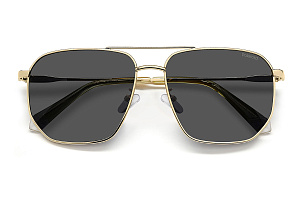 Polaroid PLD 4141/G/S/X 2F759M9 женские, мужские квадратные aviator (пилот) солнцезащитные очки  Polaroid PLD 4141/G/S/X 2F759M9 женские, мужские квадратные aviator (пилот) солнцезащитные очки