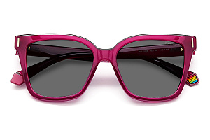 Polaroid PLD 6192/S MU154M9 женские квадратные солнцезащитные очки  Polaroid PLD 6192/S MU154M9 женские квадратные солнцезащитные очки