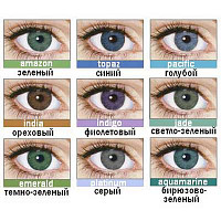 Какого цвета контактные линзы выбрать?