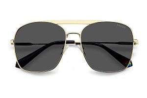 Polaroid PLD 6201/S/X J5G59M9 женские квадратные солнцезащитные очки  Polaroid PLD 6201/S/X J5G59M9 женские квадратные солнцезащитные очки