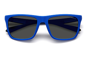 Polaroid PLD 2141/S DOF57M9 женские, мужские прямоугольные солнцезащитные очки  Polaroid PLD 2141/S DOF57M9 женские, мужские прямоугольные солнцезащитные очки