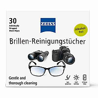 Вологі серветки ZEISS Brillen-Reinigugstucher 30 шт. Вологі серветки ZEISS Brillen-Reinigugstucher 30 шт.