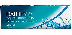 Dailies Aqua Comfort Plus | однодневные контактные линзы Alcon