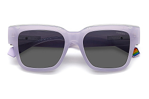 Polaroid PLD 6198/S/X 78952M9 женские, мужские квадратные прямоугольные солнцезащитные очки 