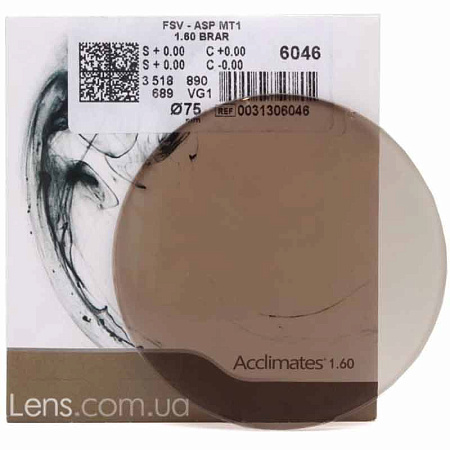 Essilor 1.6 AS Acclimates Brown/Grey Trio