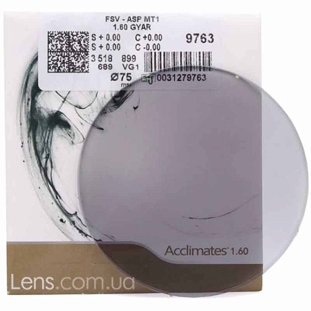 Essilor 1.6 AS Acclimates Brown/Grey Trio