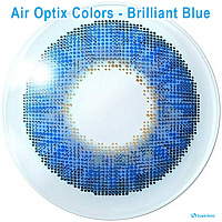Air Optix Colors Brilliant Blue контактные цветные линзы Alcon