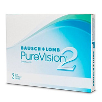 Pure Vision 2 | 3 шт. |контактные линзы на месяц Bausch+Lomb