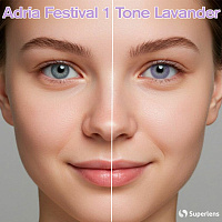 Adria Festival 1 Tone Lavander контактные цветные линзы Interojo