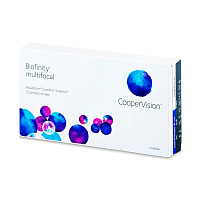 Biofinity Multifocal 3 шт. | мультифокальные контактные линзы Cooper Vision Biofinity Multifocal 3 шт. | мультифокальные контактные линзы Cooper Vision