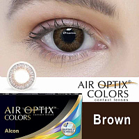 Air Optix Colors Brown контактні кольорові лінзи Alcon