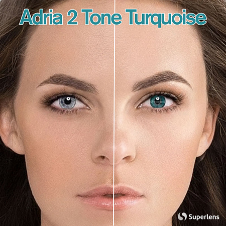 Adria 2 Tone Turquoise