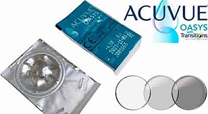ACUVUE OASYS WITH TRANSITIONS 6 шт.| фотохромные контактные линзы акувью оазис транзишн ACUVUE OASYS WITH TRANSITIONS 6 шт.| фотохромные контактные линзы акувью оазис транзишн