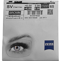 Фотохромна лінза  ZEISS Single Vision ClearView 1.6 PhotoFusion X DuraVision Platinum UV Фотохромна лінза  ZEISS Single Vision ClearView 1.6 PhotoFusion X DuraVision Platinum UV
