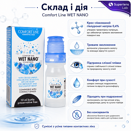 WET NANO Comfort Line 10 ml