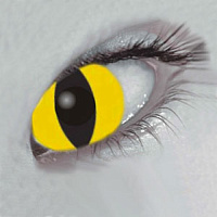 Crazy лінзи Yellow Cat Crazy лінзи Yellow Cat