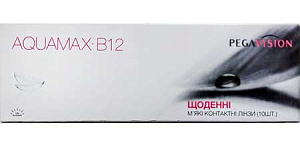 Aquamax B12 10 шт.| однодневные контактные линзы Pegavision