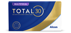 Total 30 Multifocal | мультифокальные линзы на месяц Alcon